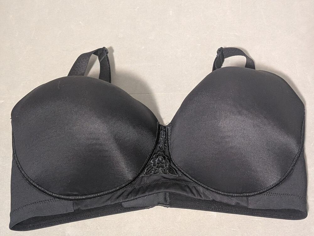 Vanity Fair Women’s Beauty Back Full Figure Wirefree Bra 71380 38DDD Black